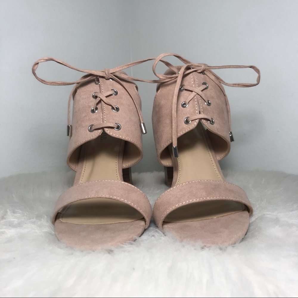 baby pink heels